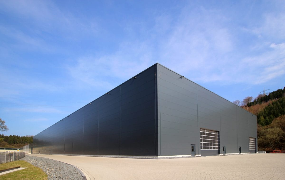 Neubau Produktionshalle | Perspektive