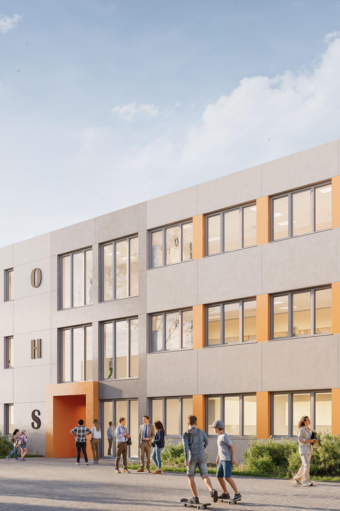 Neubau Otto-Hahn-Schule Bergisch Gladbach