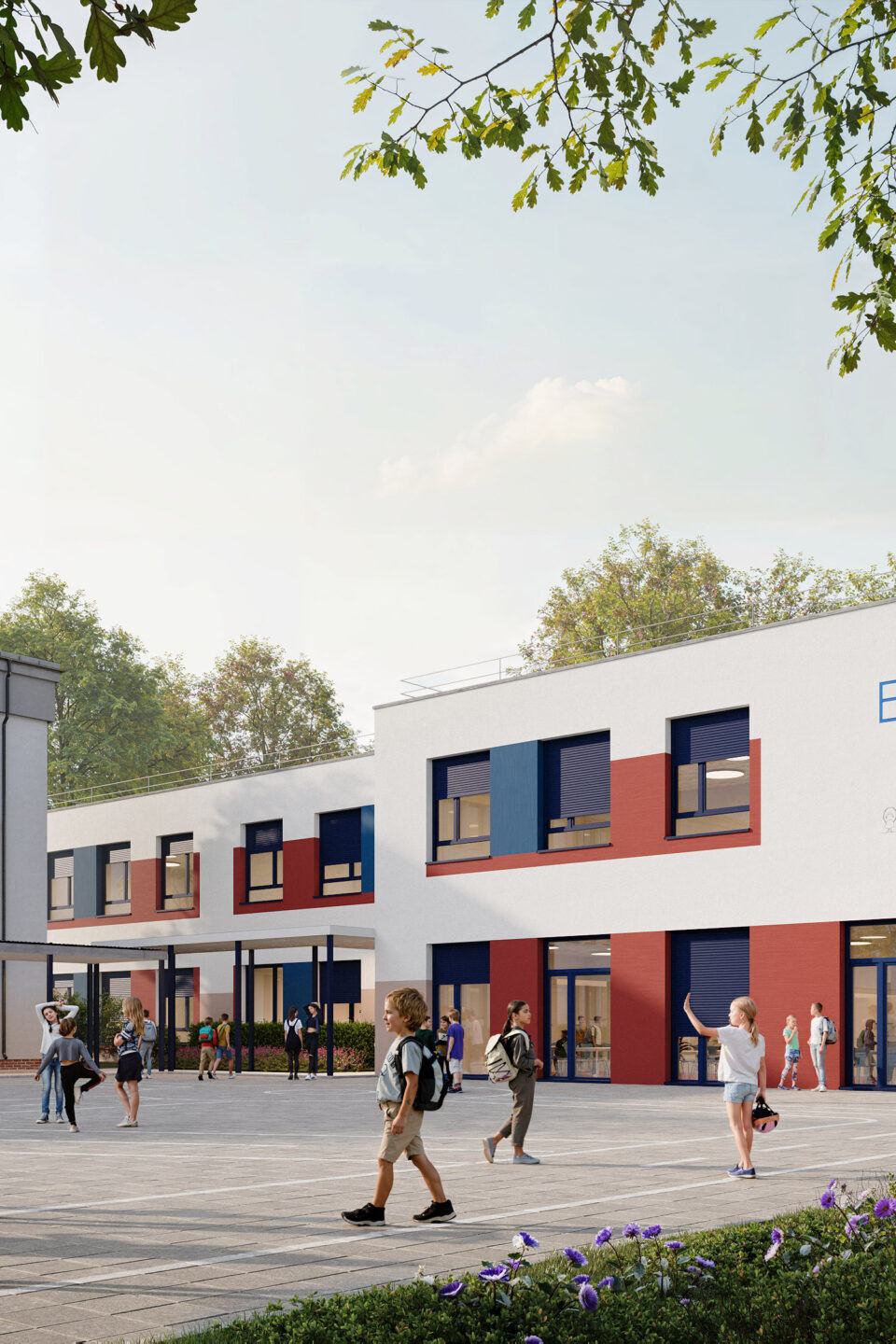 Erich-Simdorn Schule Außenansicht