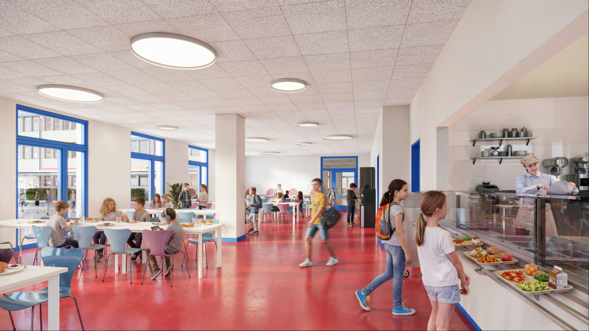 Erich-Simdorn Schule Visualisierung Mensa
